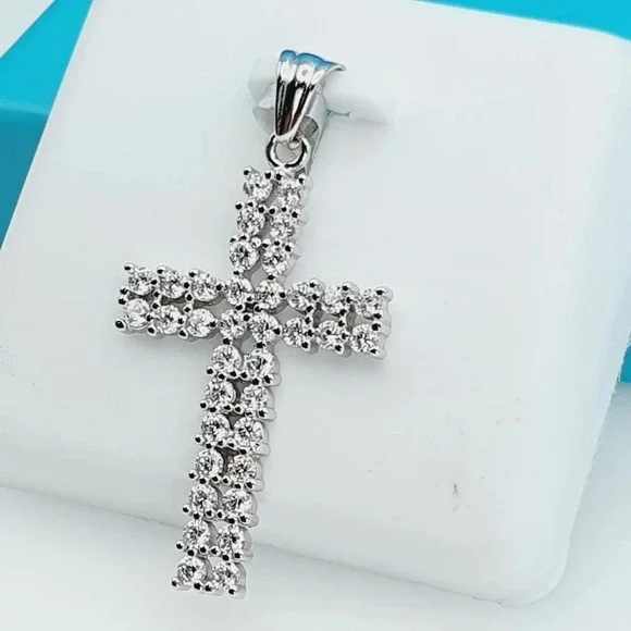 925 Sterling Silver CZ Beautiful Pendant for Women, 1USPAR4060